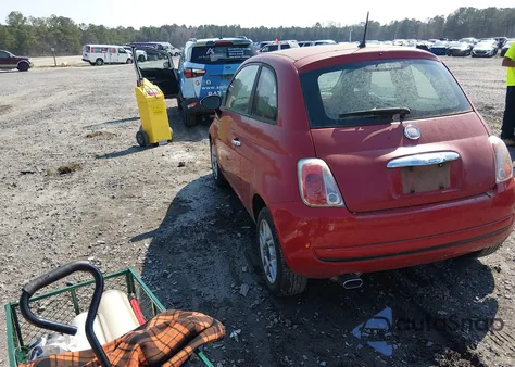 2012 Fiat 500 Pop z USA, uszkodzony, nr VIN 3C3CFFAR7CT335912